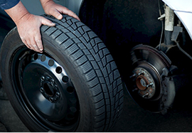 Зняття та встановлення колеса